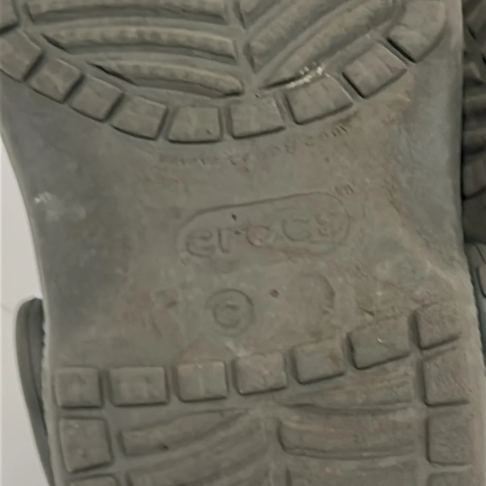 CROCS Black Water Shoes with Ventilation and Adjustable Strap